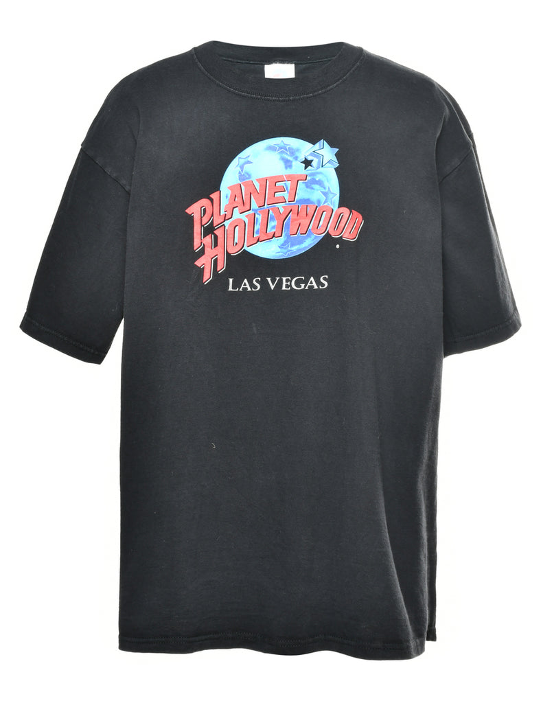 Planet Hollywood Las Vegas Printed T-shirt - L