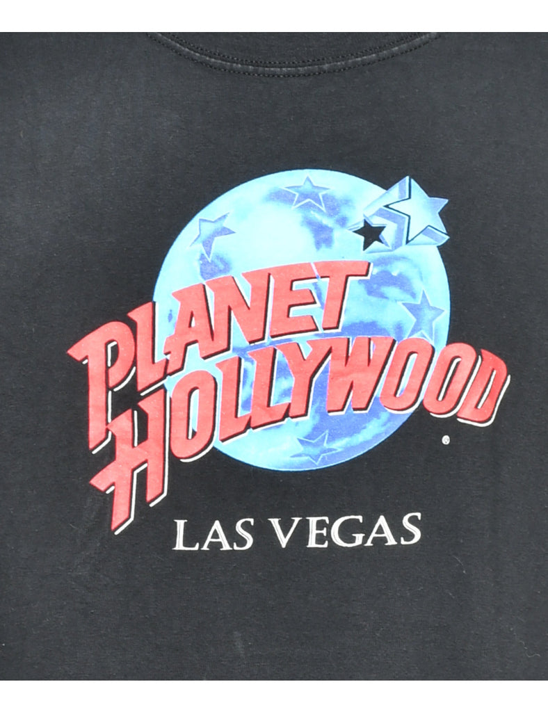 Planet Hollywood Las Vegas Printed T-shirt - L