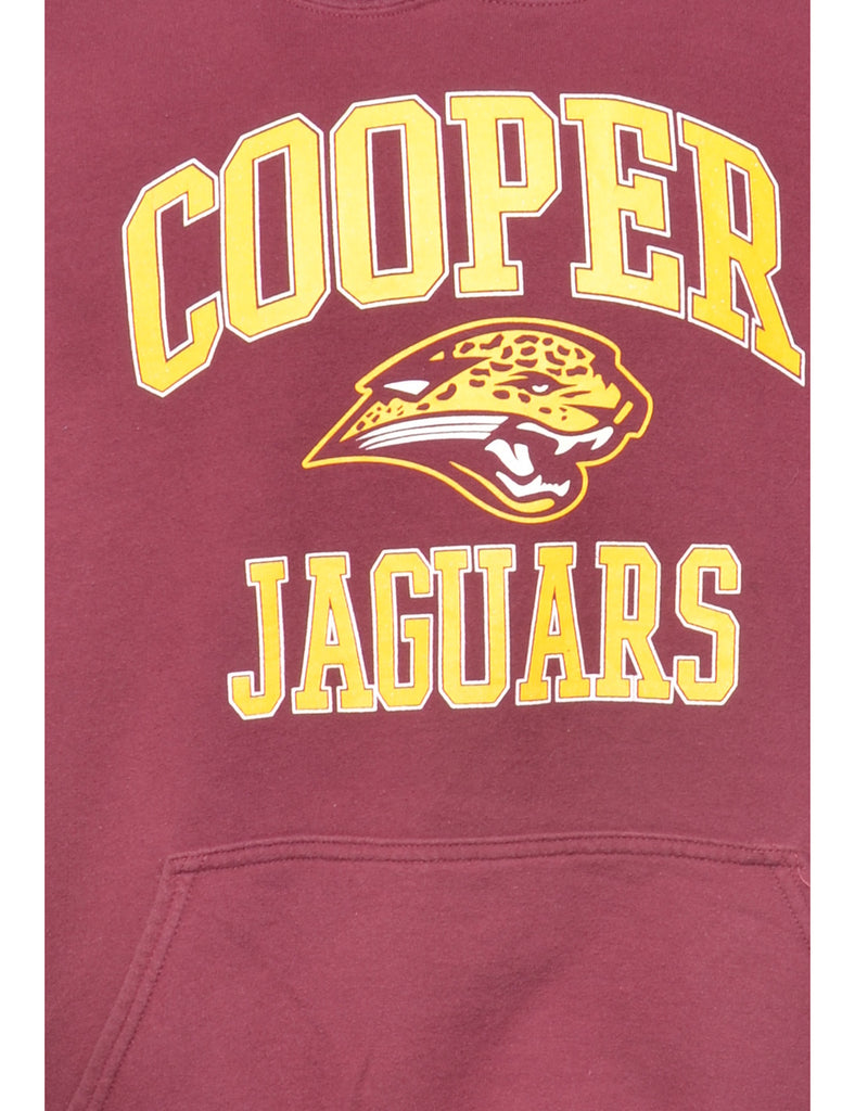 Plum Cooper Jaguars Hoodie - L