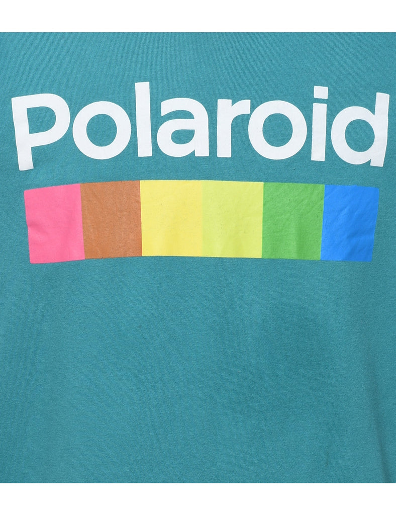 Polaroid Design Printed Sweatshirt - L