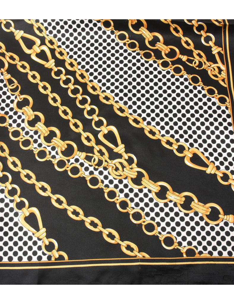 Polka Dot Scarf - L