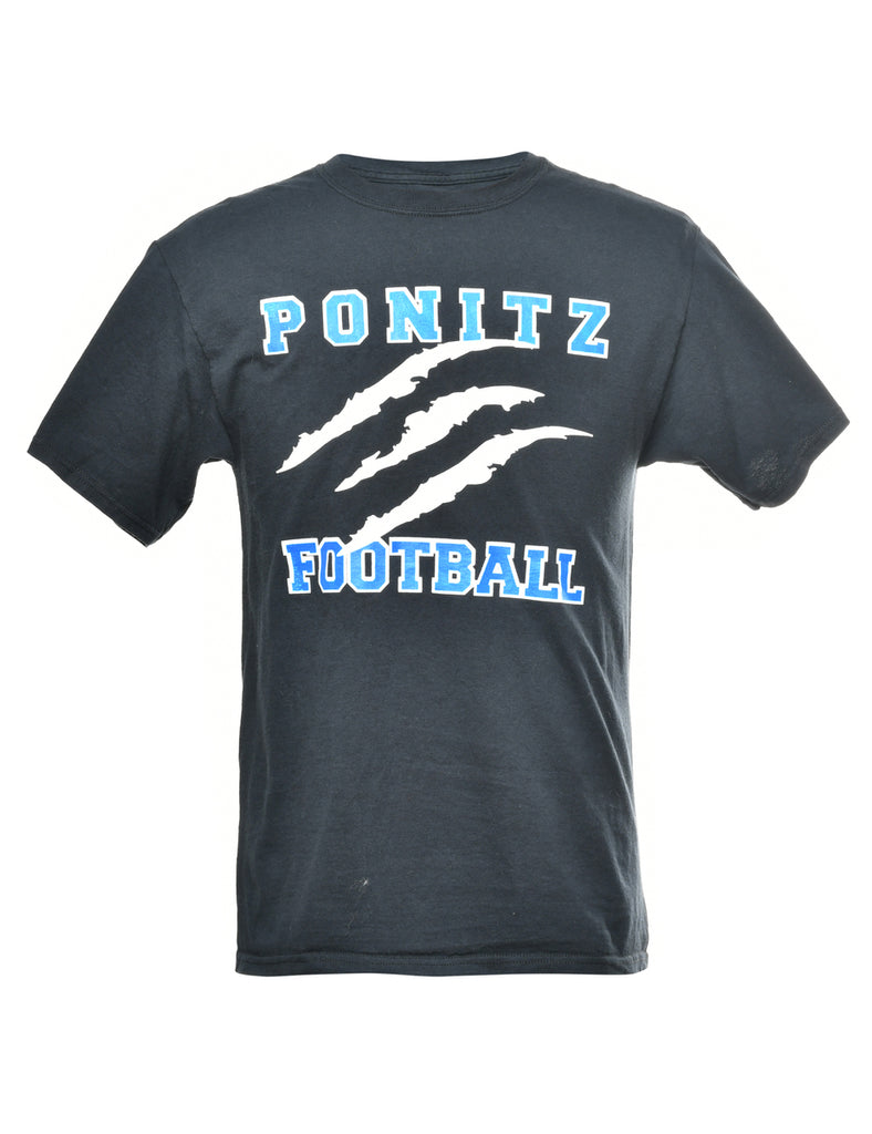 Ponitz Football Printed T-shirt - M