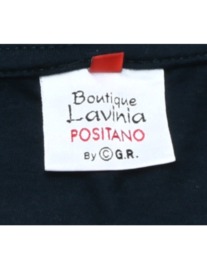 Positano Coast Printed T-shirt - XL