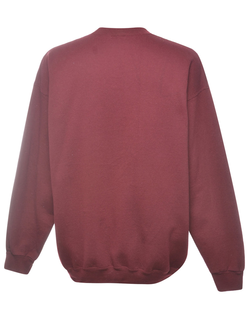 Property Of Covington Police Dept Printed Sweatshirt - XL