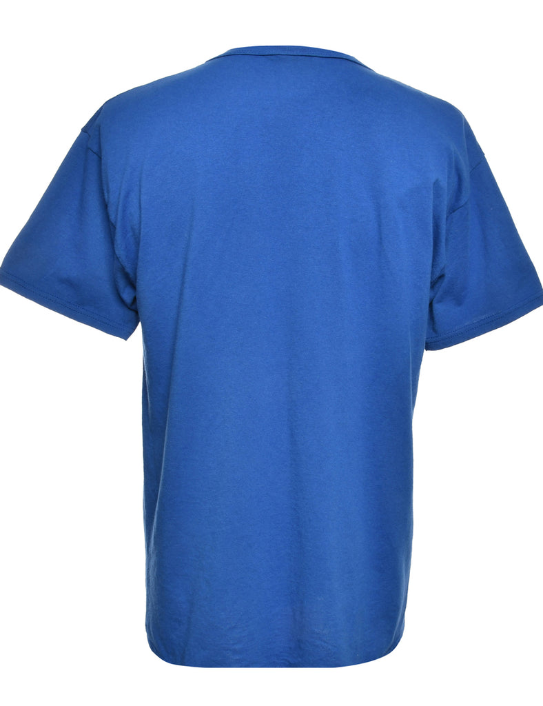 Property Of Marauder Blue Russell Athletic Printed T-shirt - M