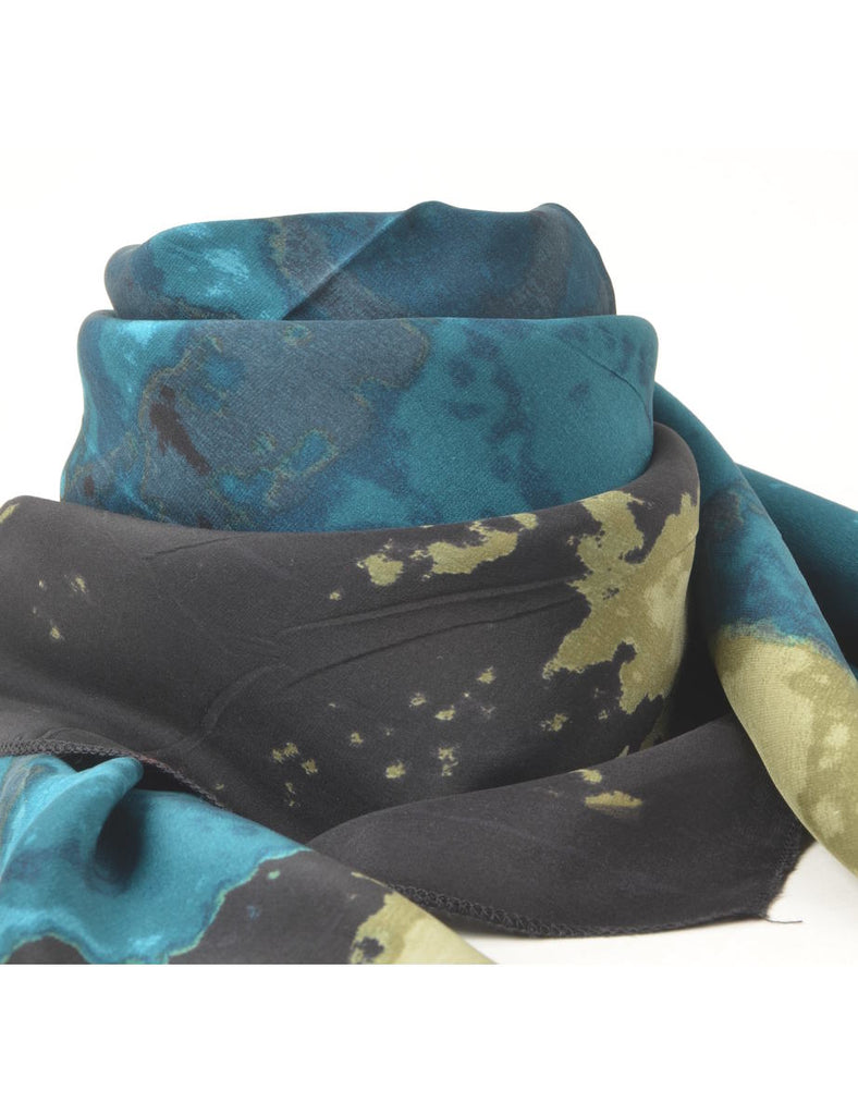 Psychedelic Print Scarf - M