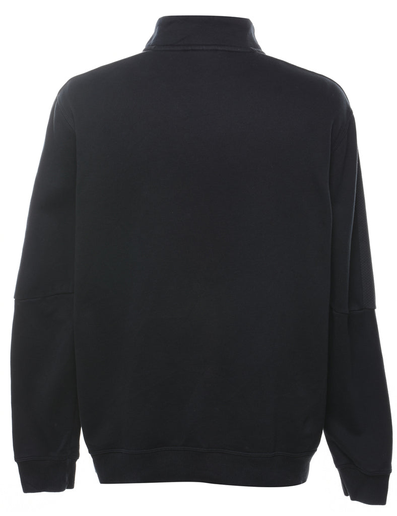 Puma Plain Black & Grey Sweatshirt - L