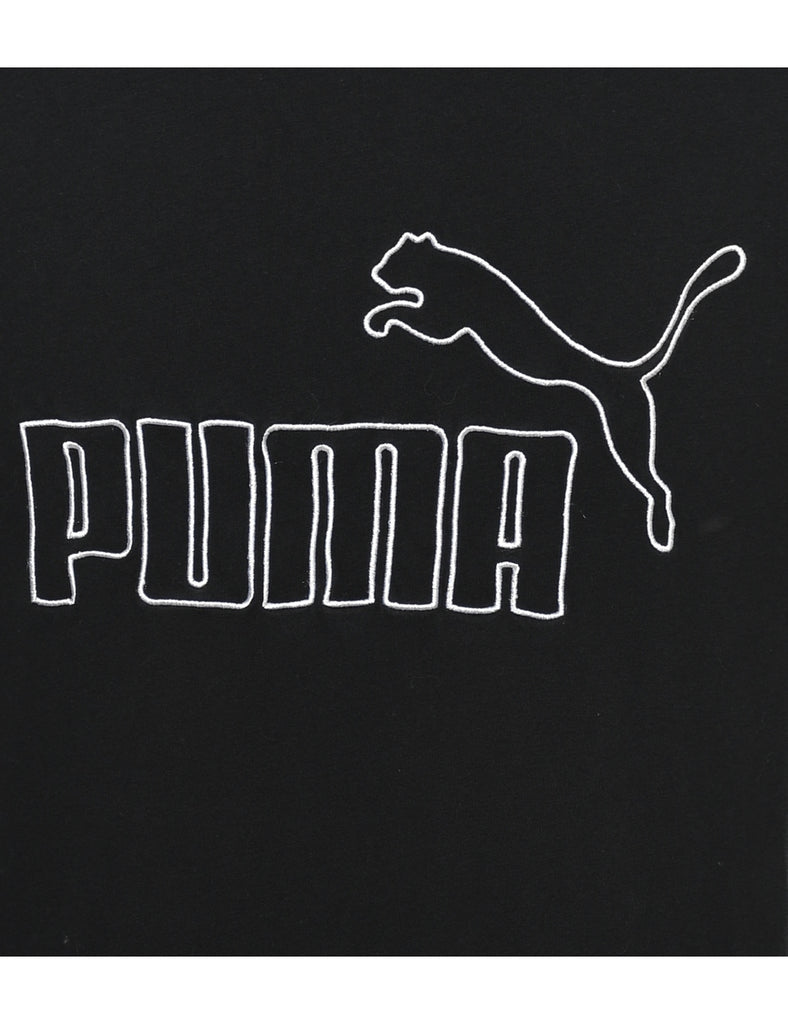 Puma Printed Black & White T-shirt - S