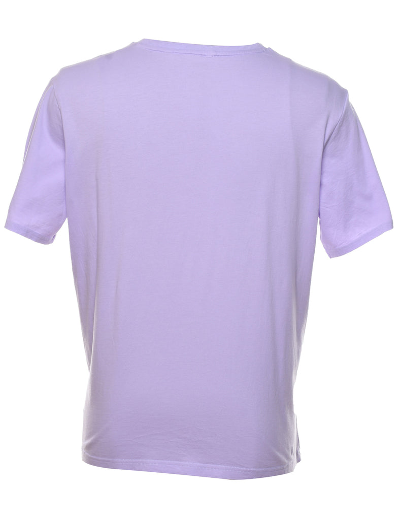 Puma Printed Lilac T-shirt - L