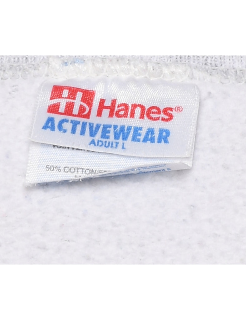 Pure Country Printed Light Grey Sweatshirt - L