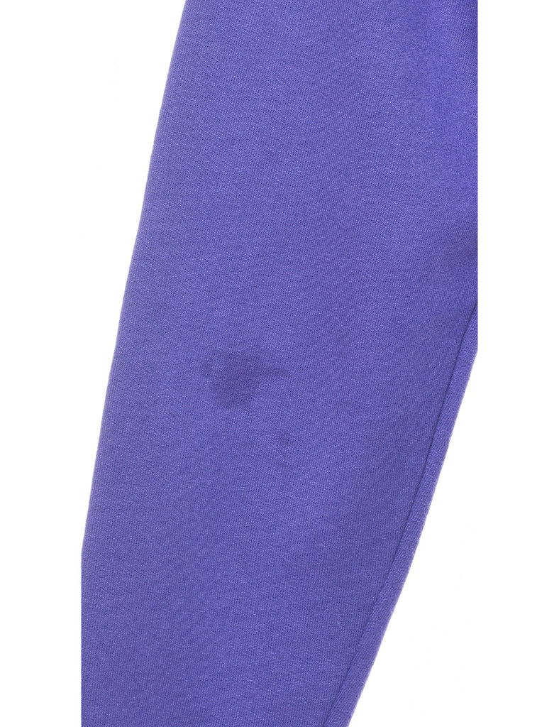 Purple Disney Hooded Cartoon Sweatshirt - S