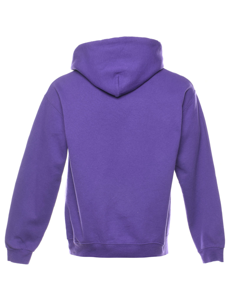 Purple Hickman Basketball Hoodie - M