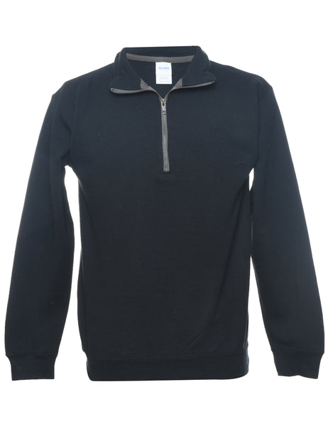 Plain black quarter zip 2025