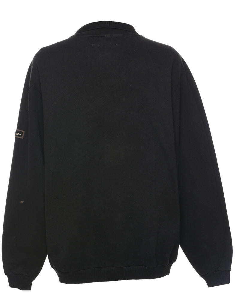 Quarter Zip Mississippi Dunes Embroidered Sweatshirt - XL