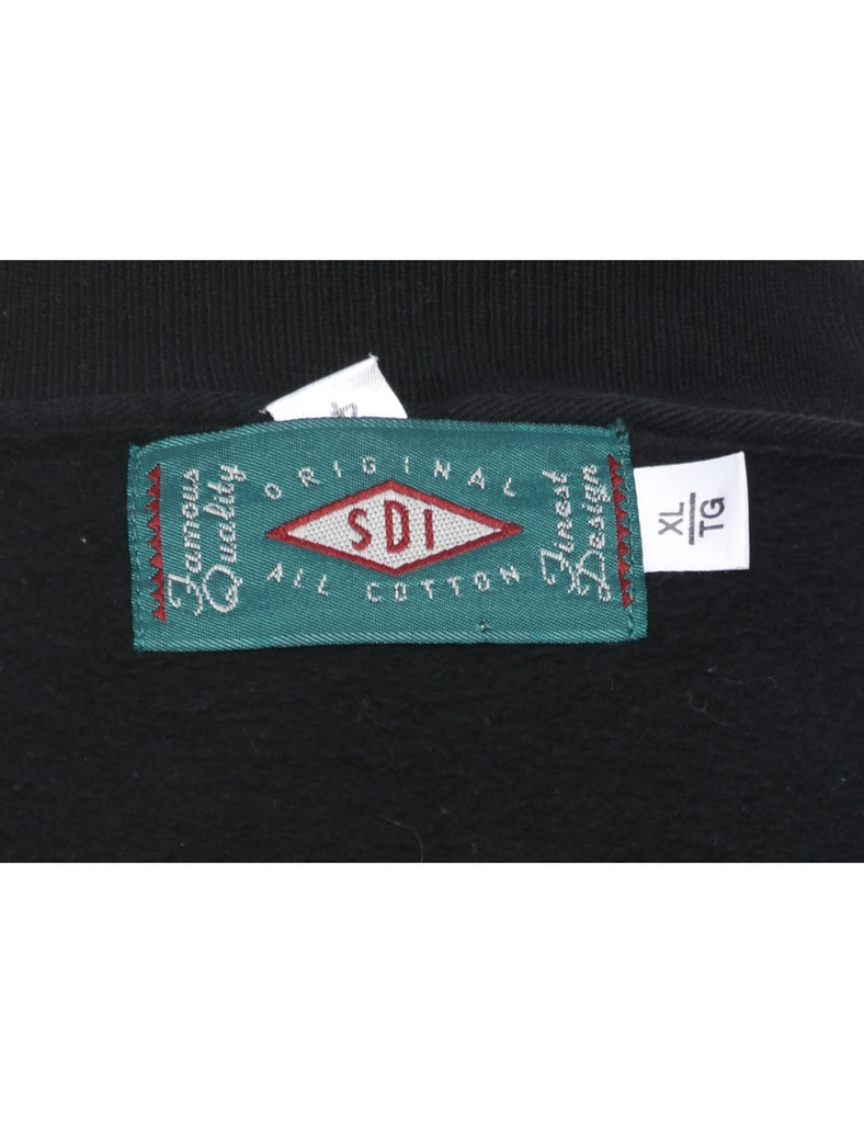 Quarter Zip Mississippi Dunes Embroidered Sweatshirt - XL