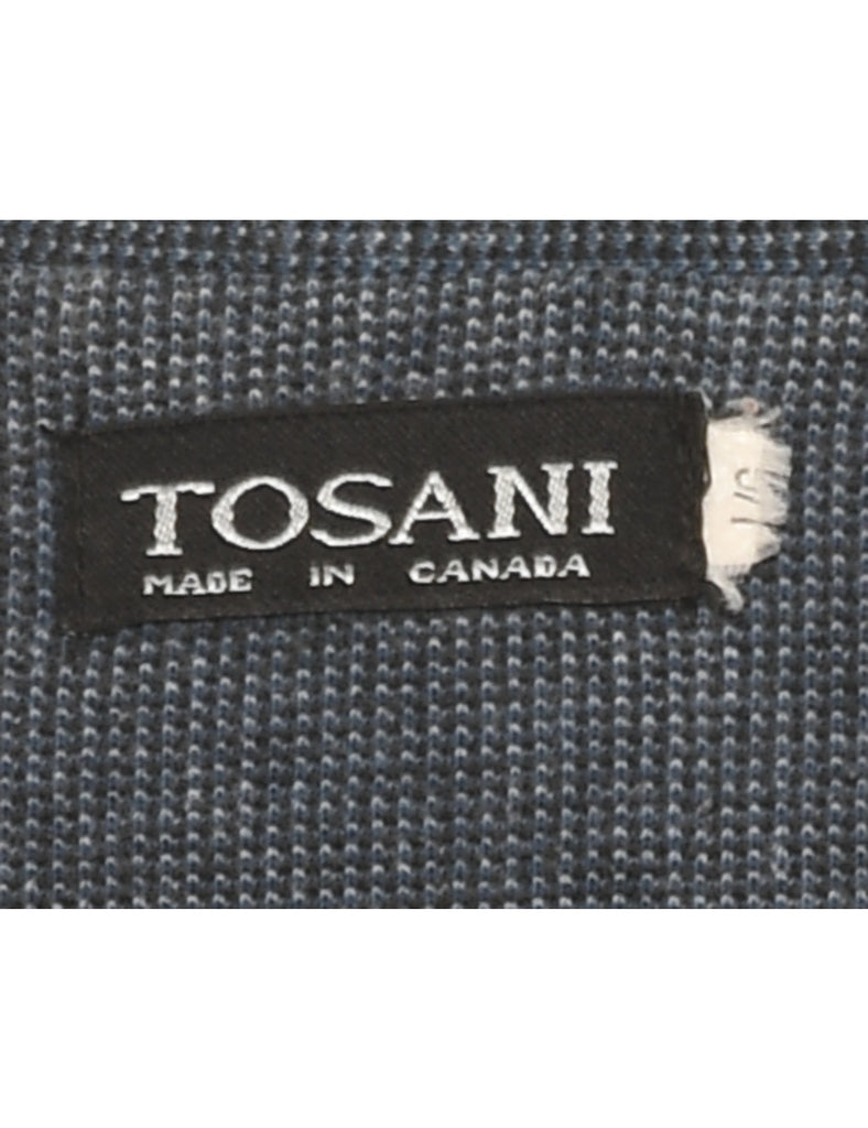 Quarter Zip Plain Sweatshirt - XL