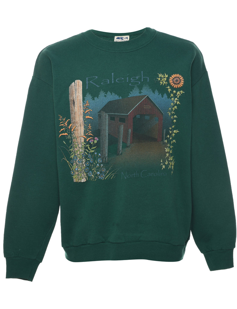 Raleigh Printed Sweatshirt - L