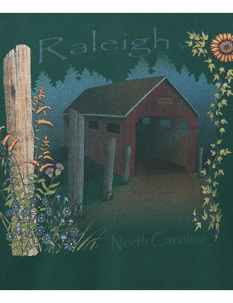 Raleigh Printed Sweatshirt - L