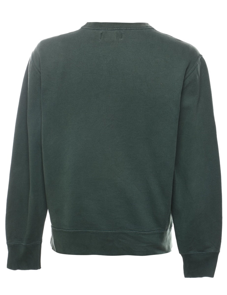 Ralph Lauren Classic Dark Grey Plain Sweatshirt - M