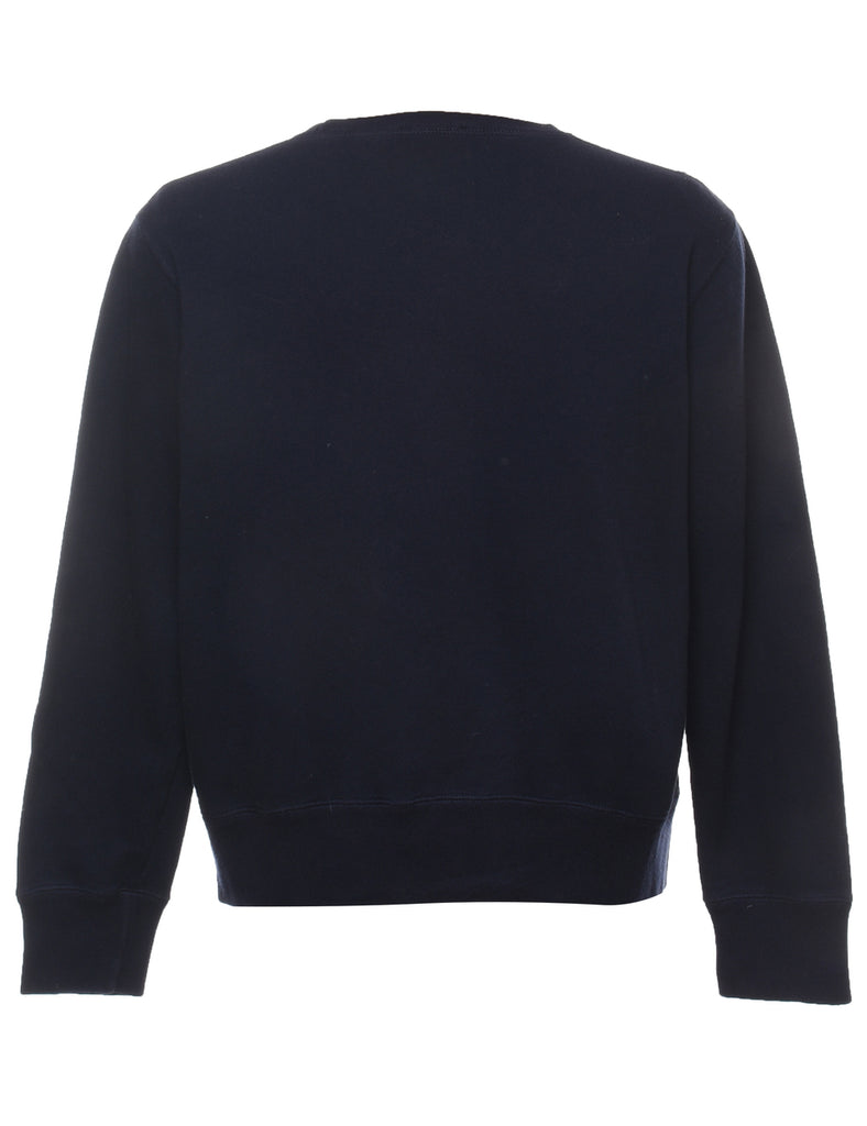 Ralph Lauren Plain Navy Sweatshirt - L