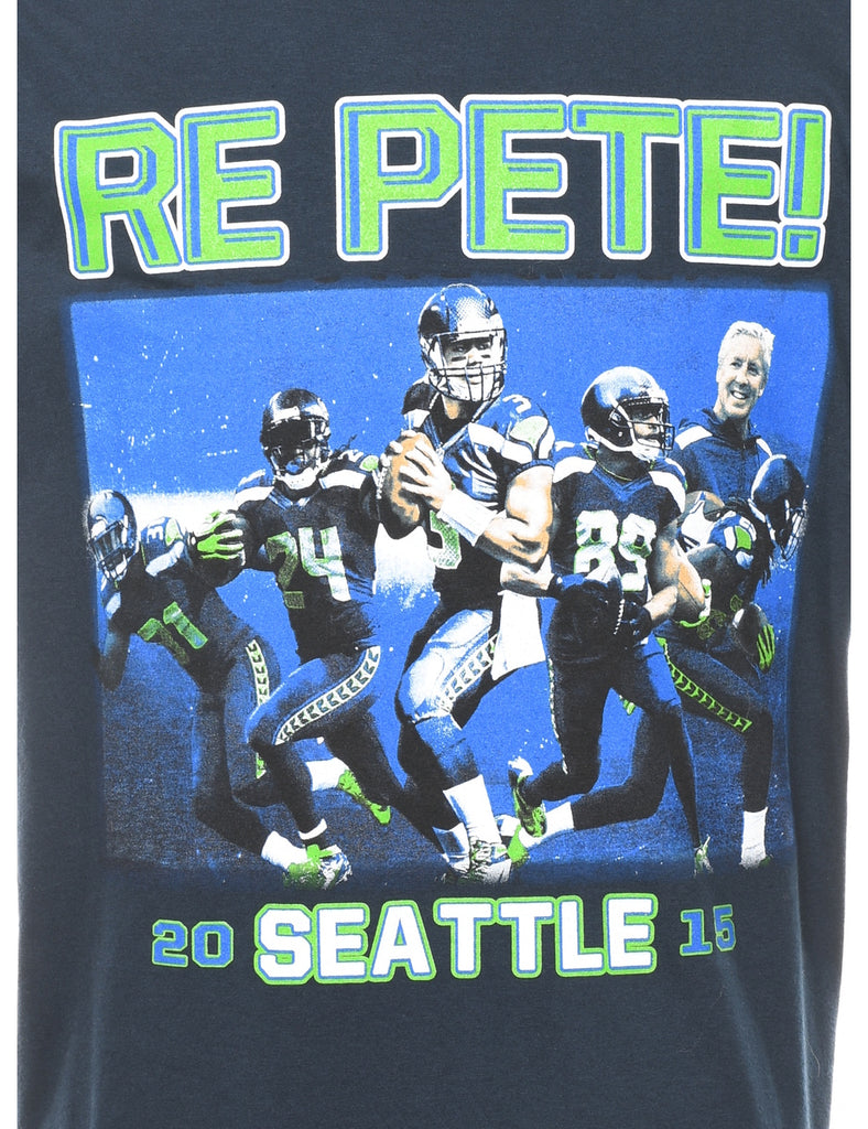 Re Pete Printed Sports T-shirt - XL