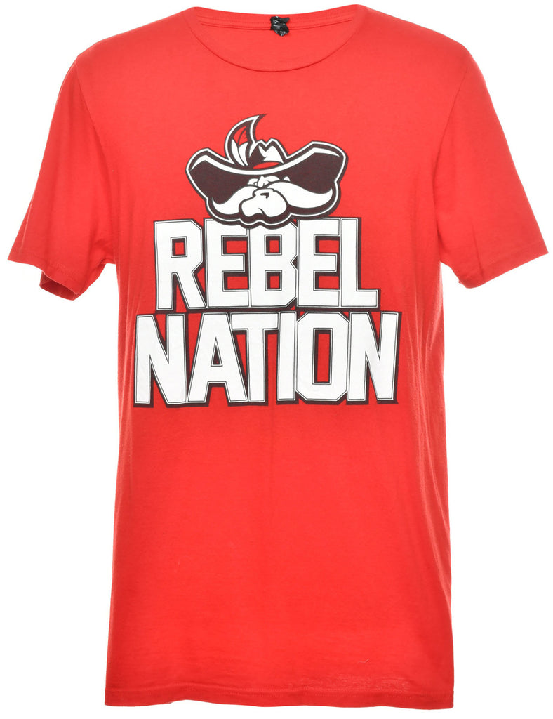 Rebel Nation Printed T-shirt - L