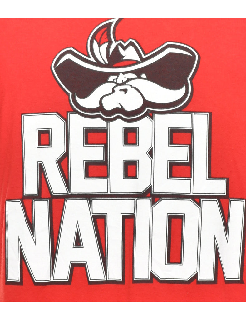 Rebel Nation Printed T-shirt - L