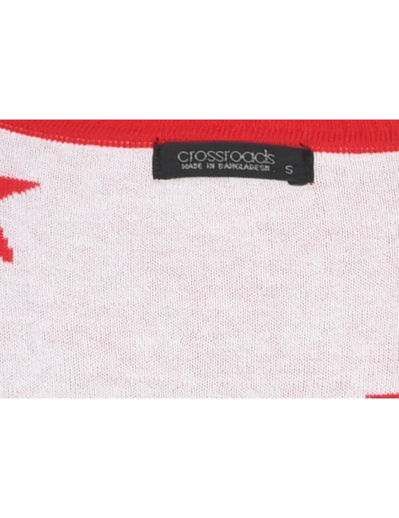 Red Christmas Jumper - S
