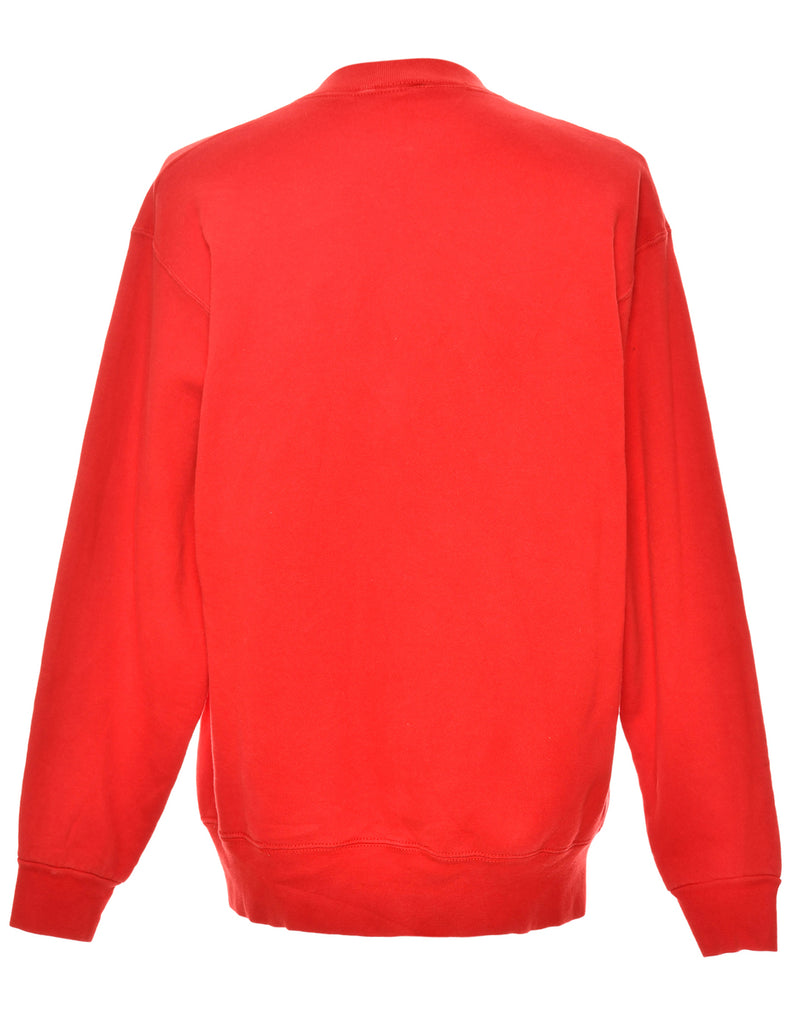 Red Christmas Sweatshirt - M