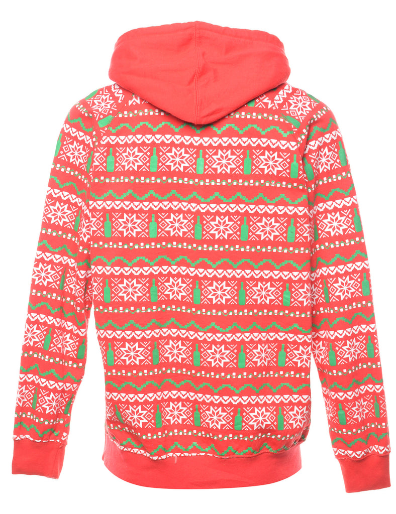 Red Christmas Sweatshirt - M