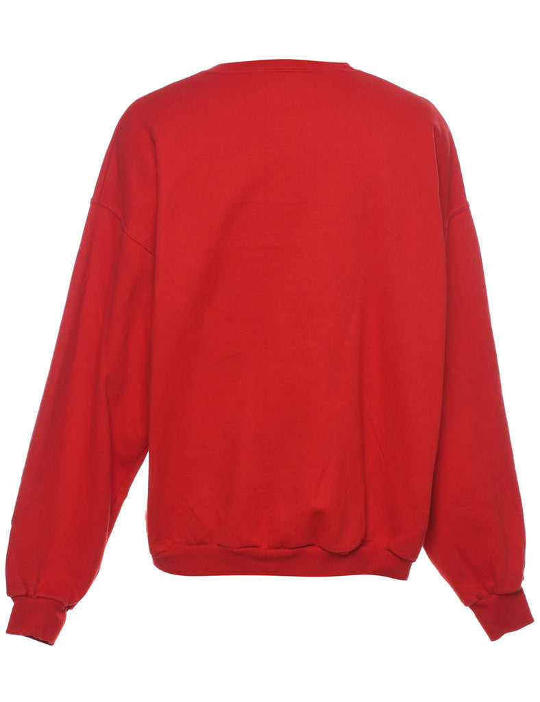 Red Christmas Sweatshirt - XL