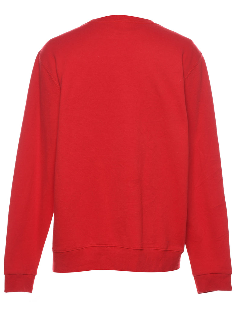 Red Christmas Sweatshirt - M