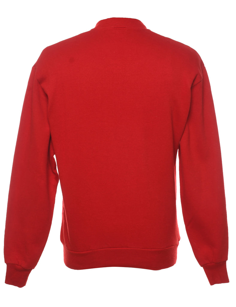 Red Christmas Sweatshirt - L