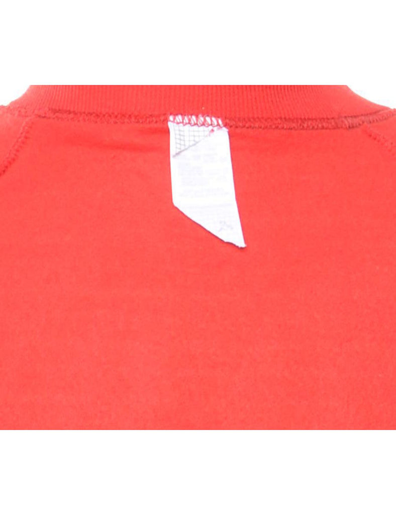 Red Christmas Sweatshirt - L