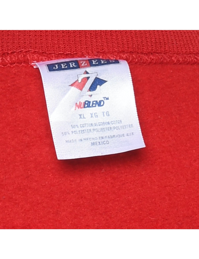 Red Christmas Sweatshirt - XL