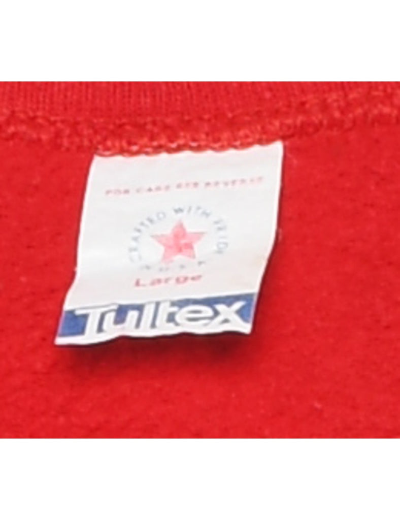 Red Christmas Sweatshirt - L