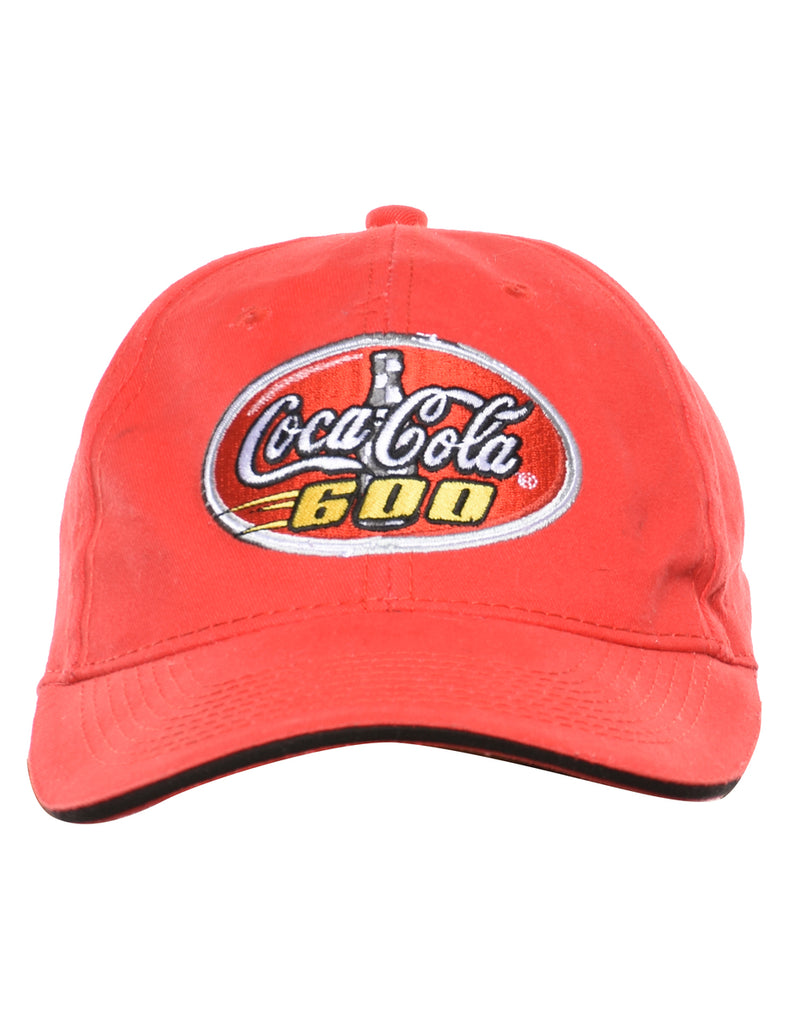 Red Embroided Cap - XS