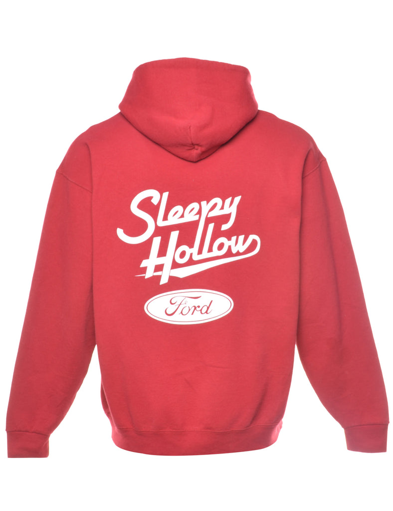 Red Hoodie - L