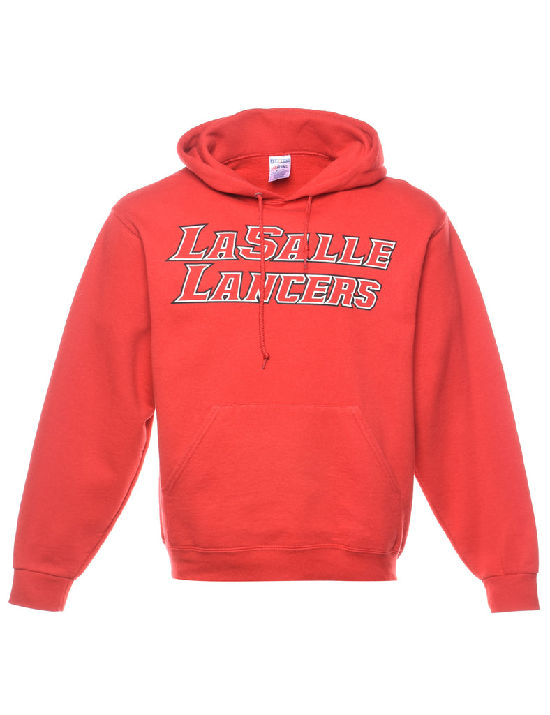 Red Lasalle Lancers Hoodie - M