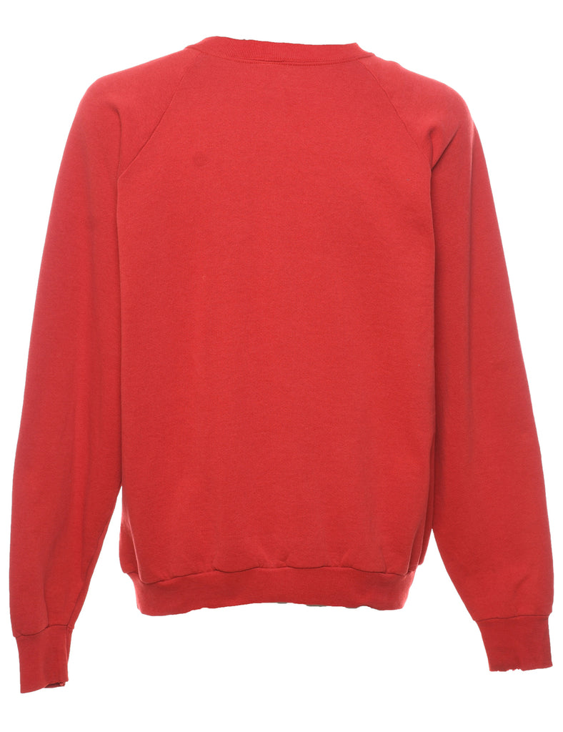 Red Panda Design Sweatshirt - XL