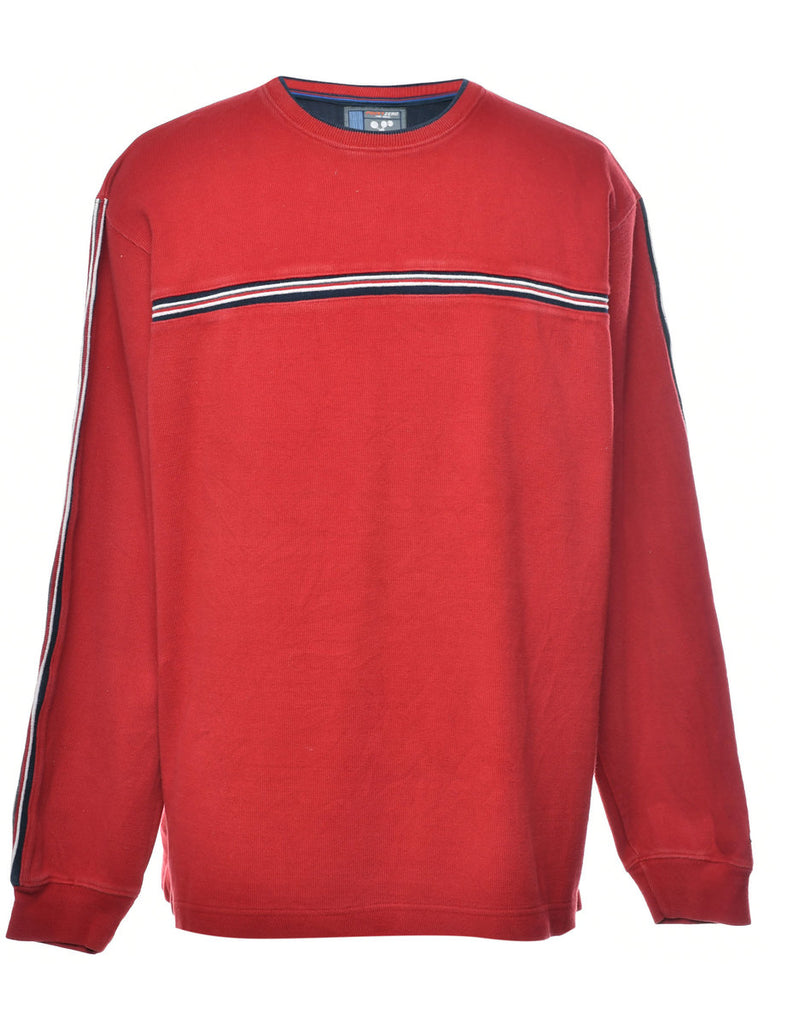 Red Plain T-shirt - M