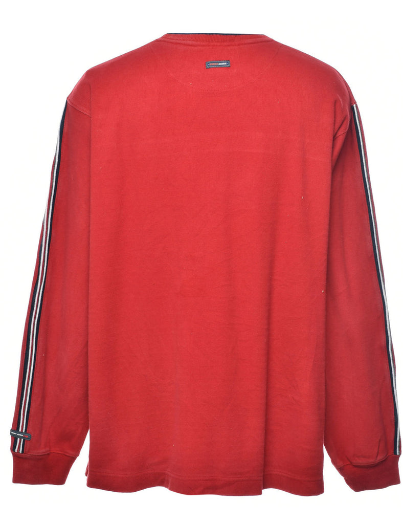 Red Plain T-shirt - M