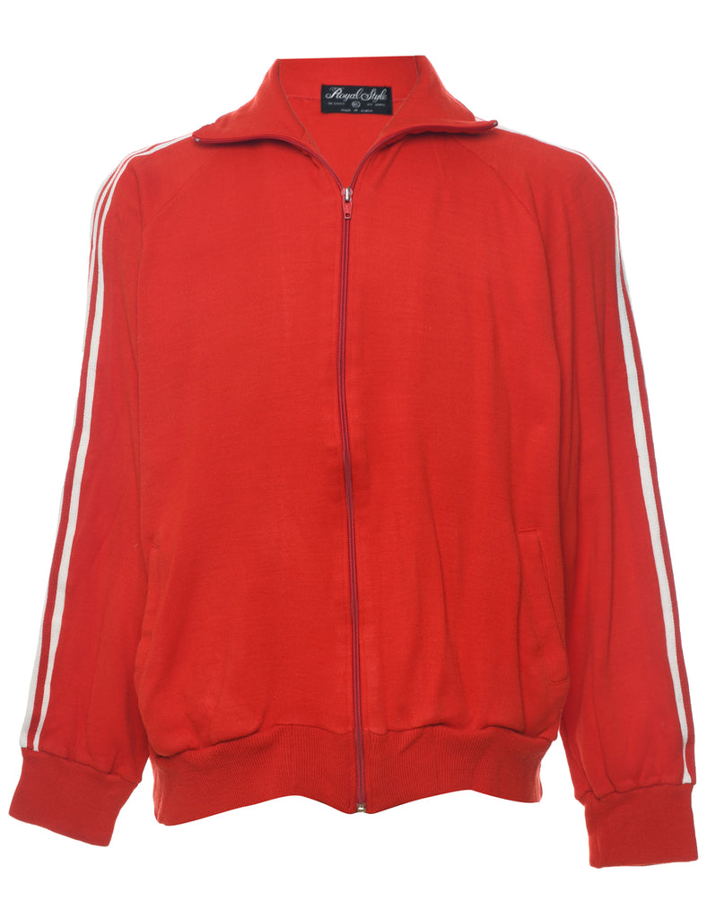 Red Track Top - XL