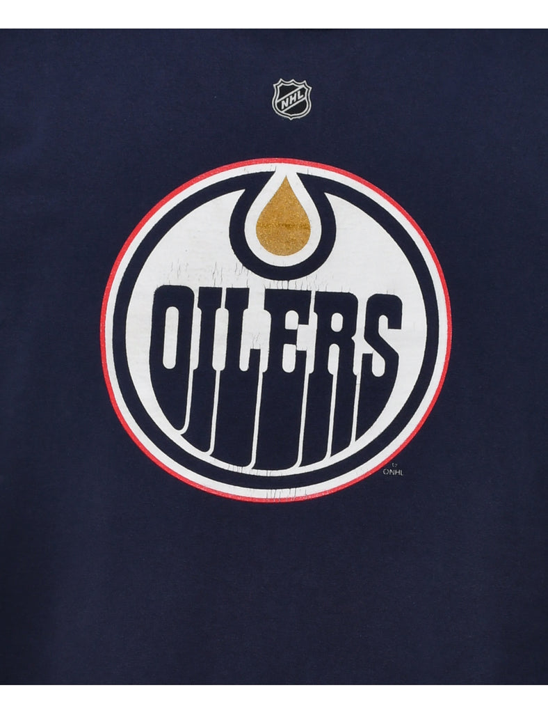 Reebok Oilers NHL Sports T-shirt - L