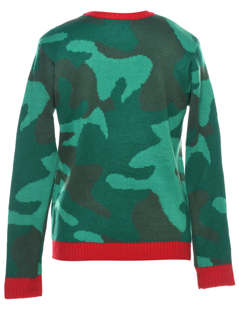 Reindeer Christmas Jumper - S