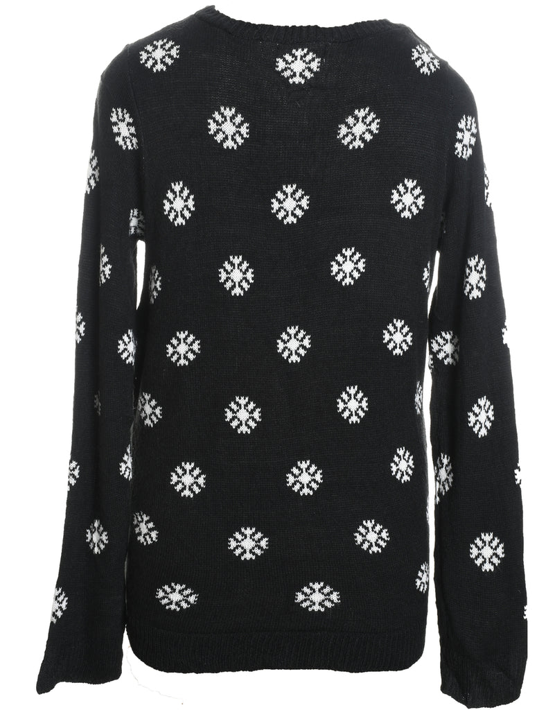 Reindeer Christmas Jumper - L