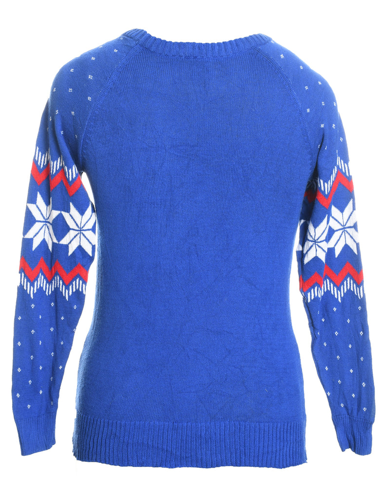 Reindeer Christmas Jumper - S