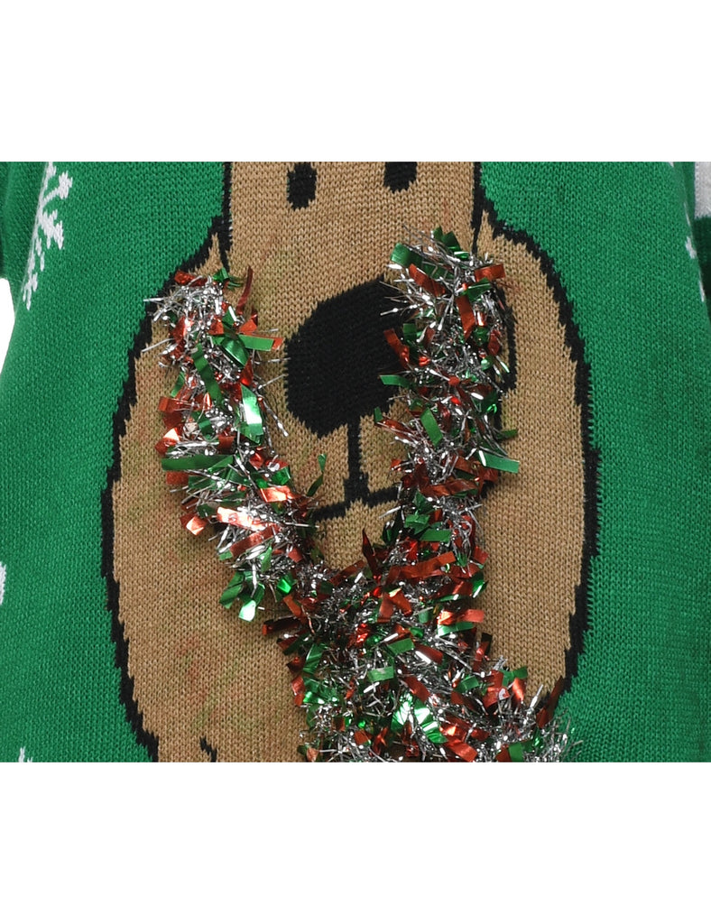 Reindeer Christmas Jumper - XL