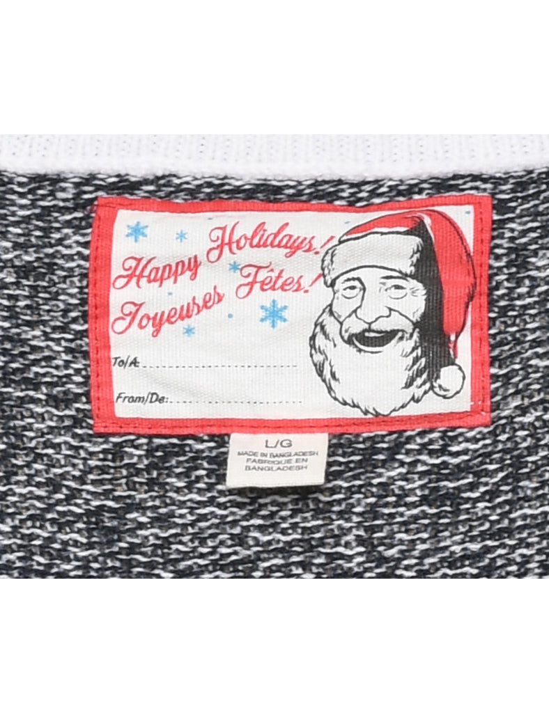 Reindeer Christmas Jumper - L