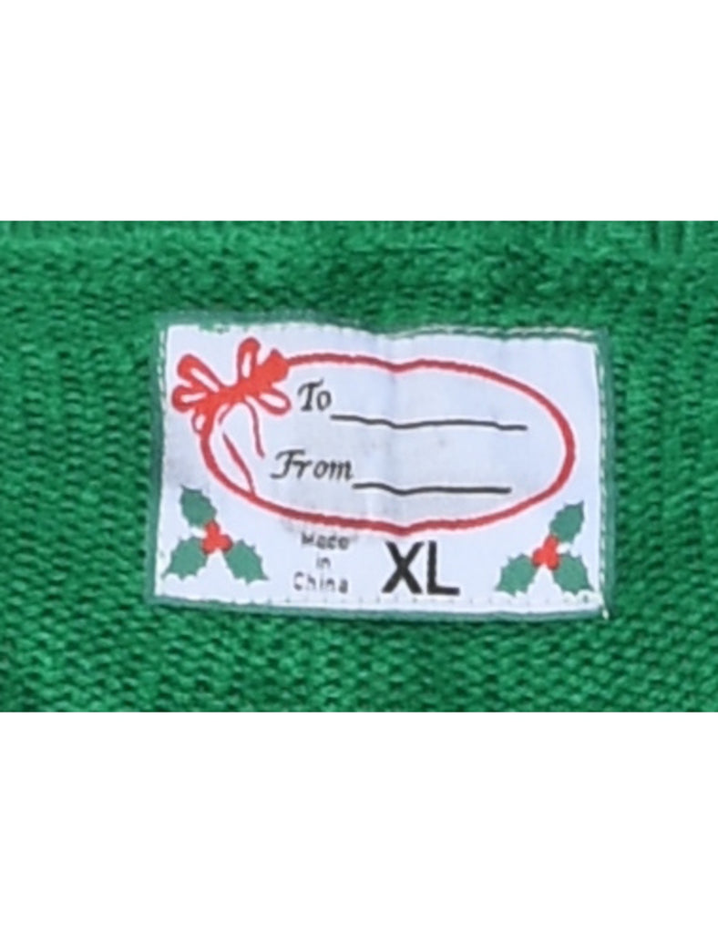 Reindeer Christmas Jumper - XL